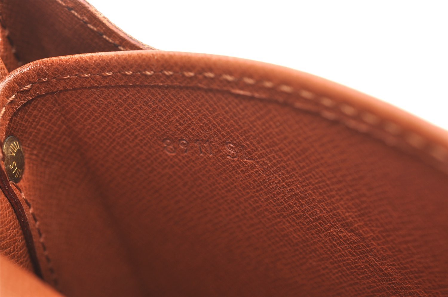 Authentic Louis Vuitton Monogram Cartouchiere MM M51253 Shoulder Cross Bag 1683I