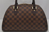 Authentic Louis Vuitton Damier Ribera MM Hand Boston Bag Purse N41434 LV 1683J