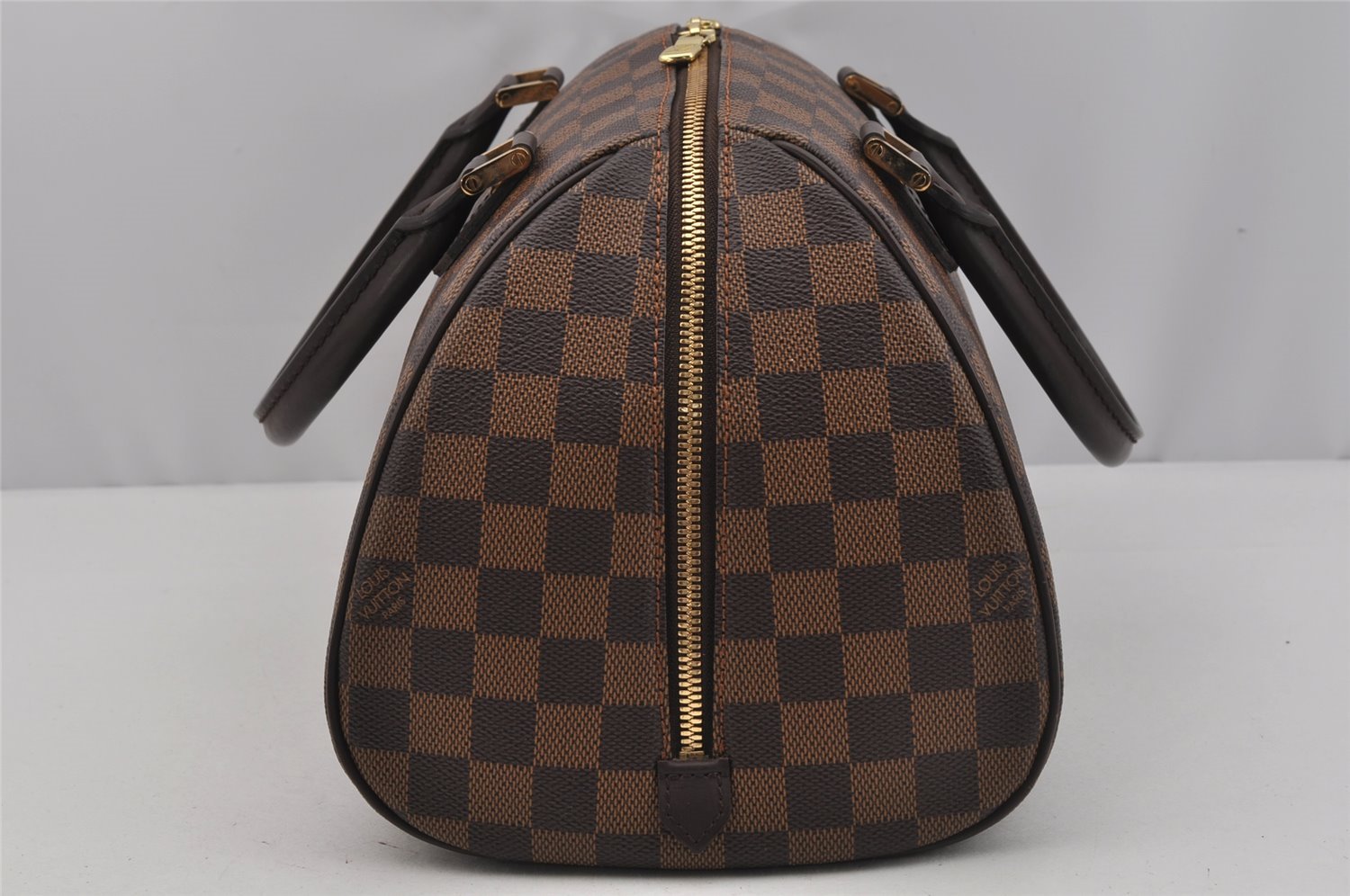 Authentic Louis Vuitton Damier Ribera MM Hand Boston Bag Purse N41434 LV 1683J
