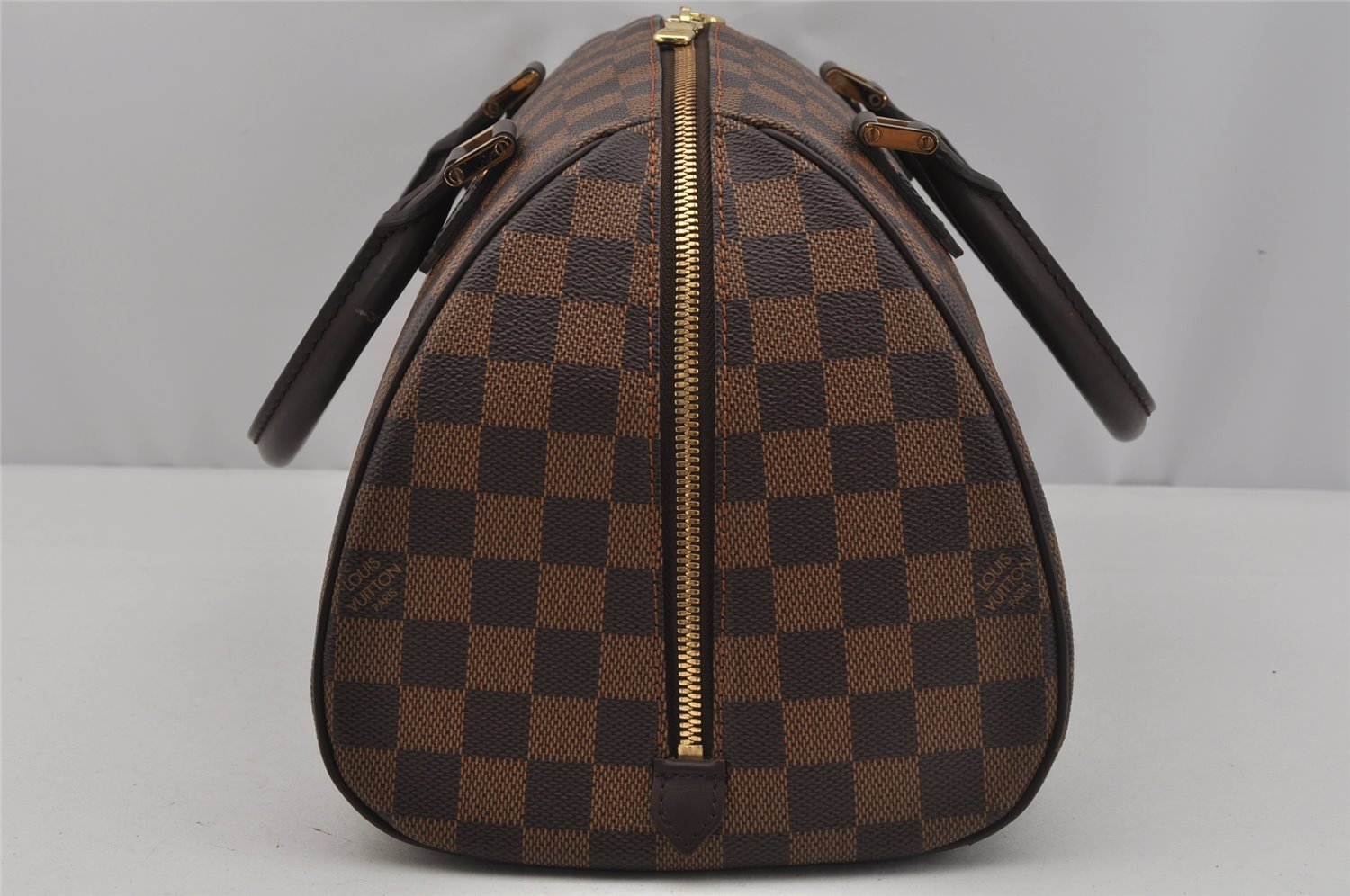 Authentic Louis Vuitton Damier Ribera MM Hand Boston Bag Purse N41434 LV 1683J