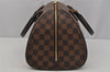 Authentic Louis Vuitton Damier Ribera MM Hand Boston Bag Purse N41434 LV 1683J