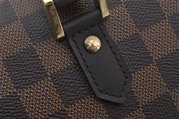 Authentic Louis Vuitton Damier Ribera MM Hand Boston Bag Purse N41434 LV 1683J