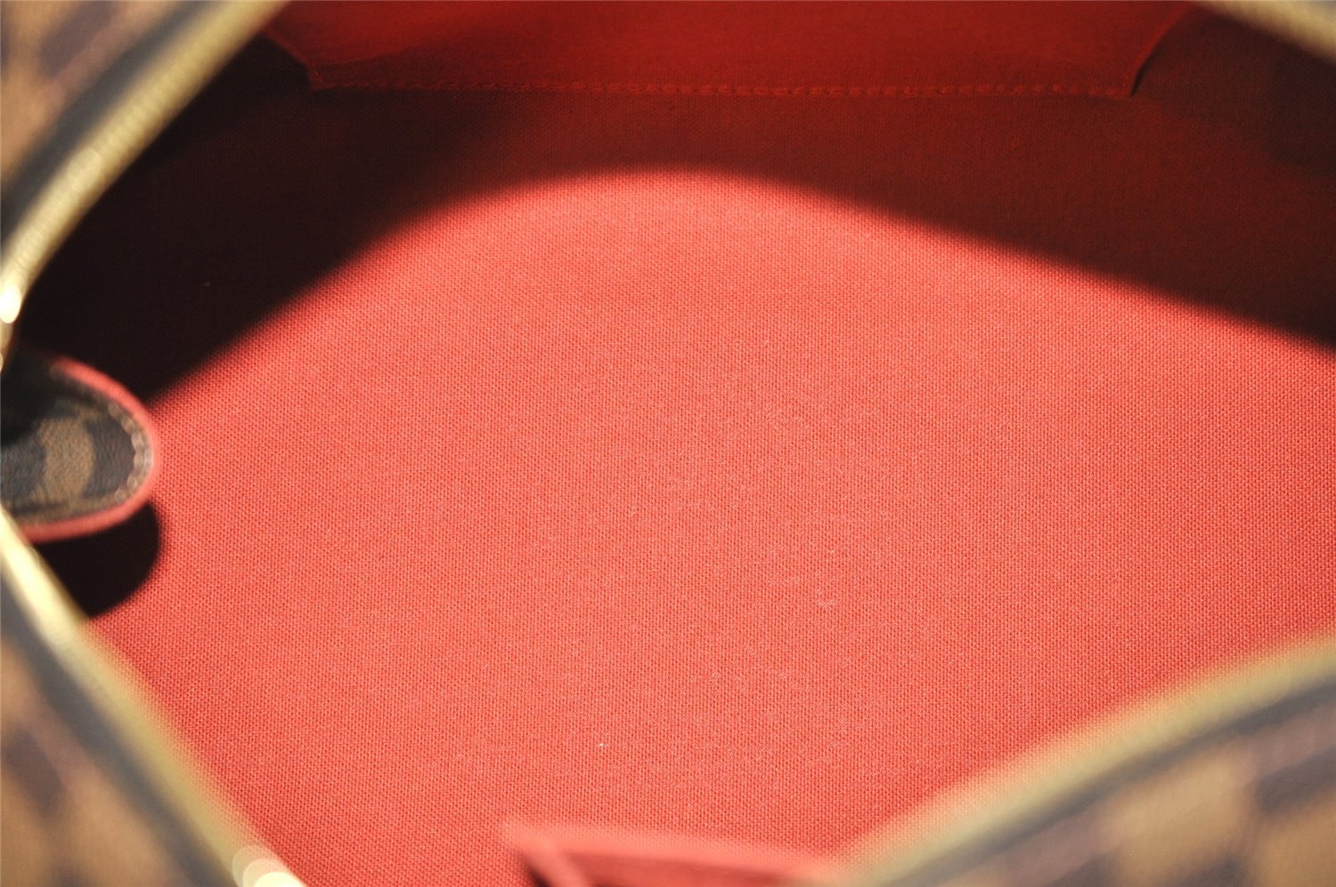 Authentic Louis Vuitton Damier Ribera MM Hand Boston Bag Purse N41434 LV 1683J