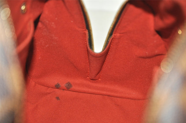 Authentic Louis Vuitton Damier Ribera MM Hand Boston Bag Purse N41434 LV 1683J