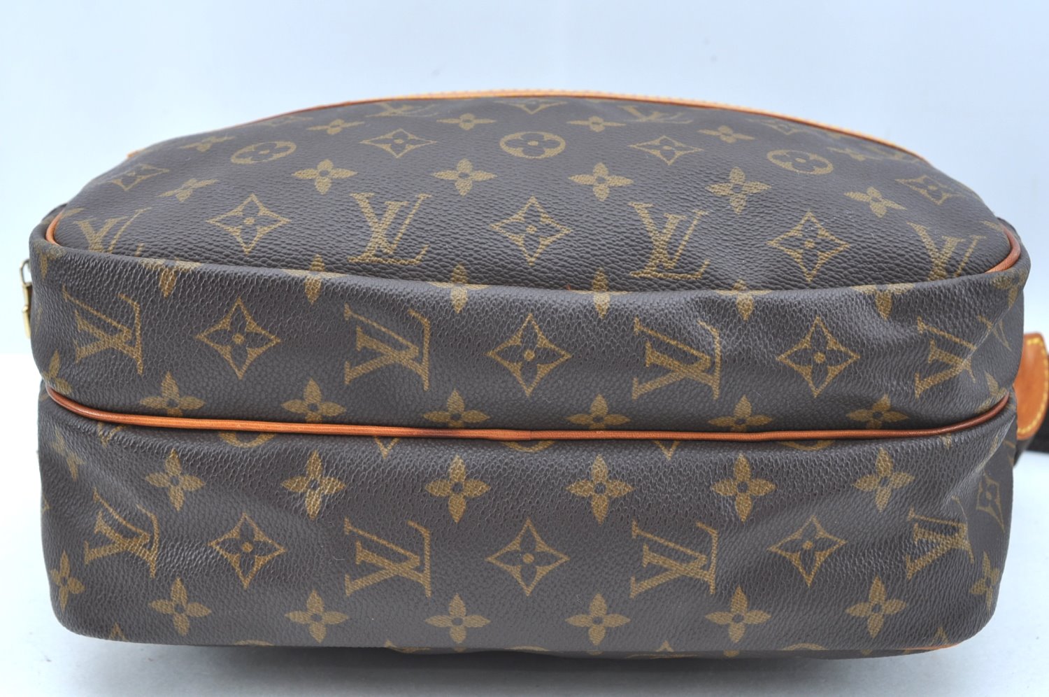 Authentic Louis Vuitton Monogram Reporter PM Shoulder Cross Bag M45254 LV 1684J