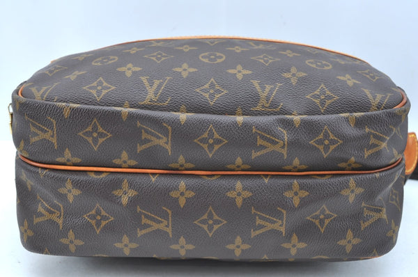 Authentic Louis Vuitton Monogram Reporter PM Shoulder Cross Bag M45254 LV 1684J