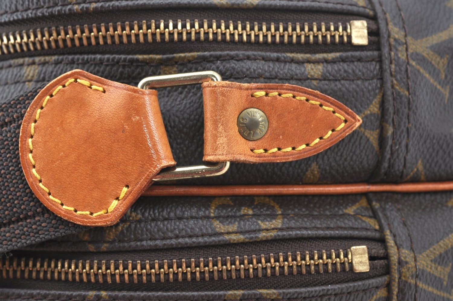 Authentic Louis Vuitton Monogram Reporter PM Shoulder Cross Bag M45254 LV 1684J