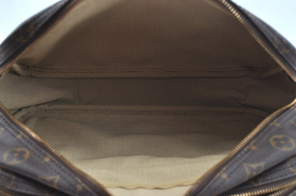 Authentic Louis Vuitton Monogram Reporter PM Shoulder Cross Bag M45254 LV 1684J