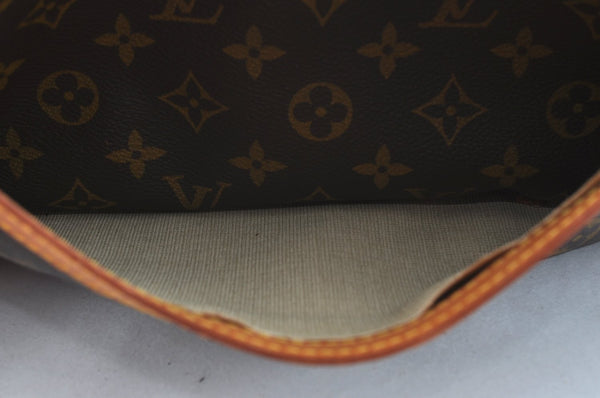 Authentic Louis Vuitton Monogram Reporter PM Shoulder Cross Bag M45254 LV 1684J