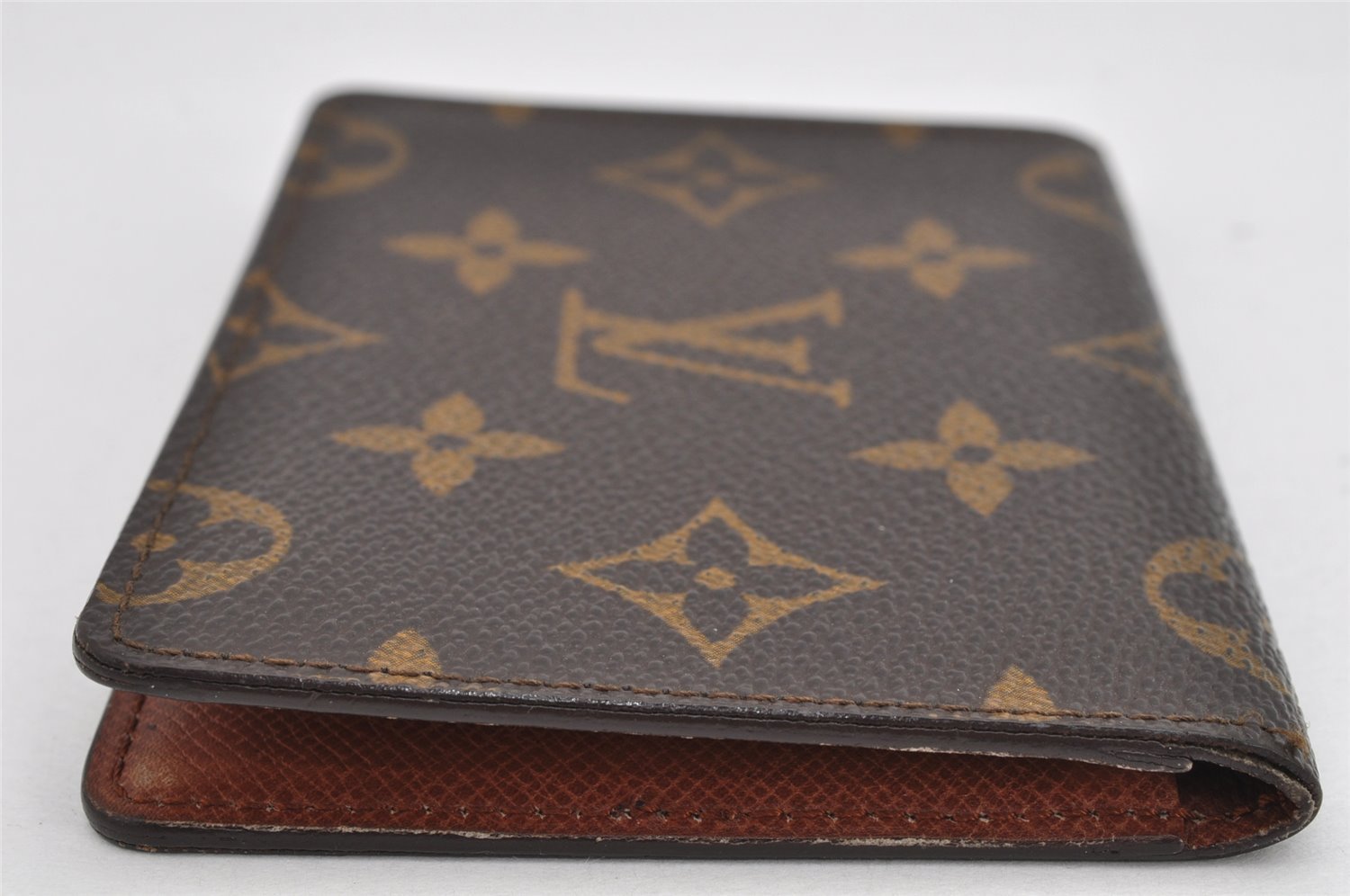 Authentic Louis Vuitton Monogram Porte 2 Cartes Vertical M60533 Pass Case 1684K