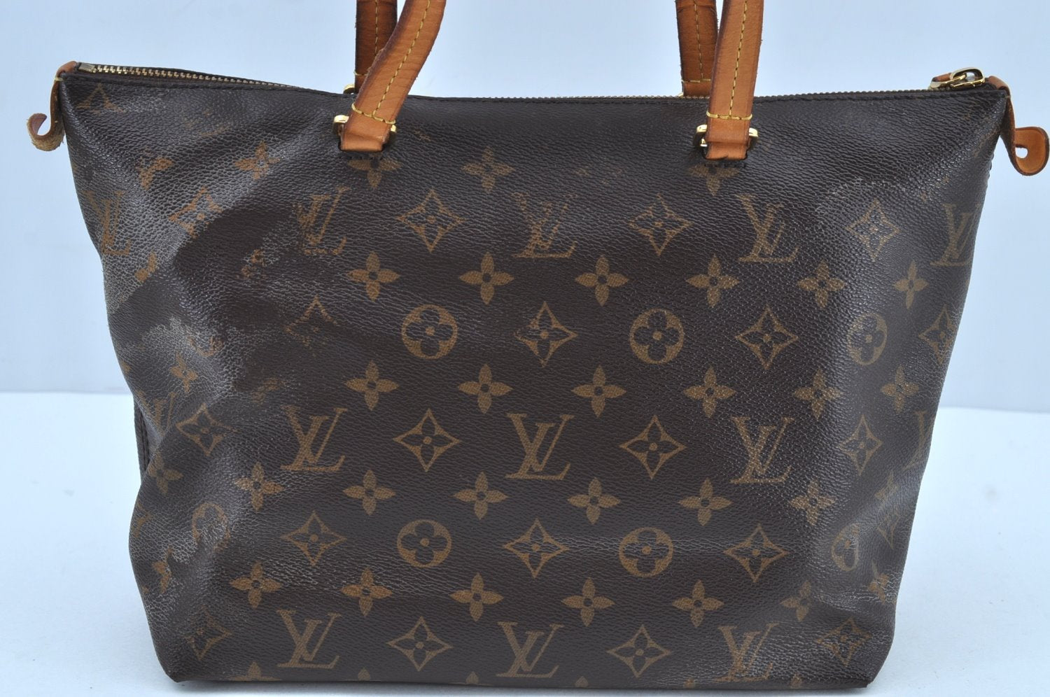 Authentic Louis Vuitton Monogram Iena PM Shoulder Tote Bag M42268 LV 1685H