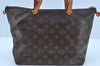Authentic Louis Vuitton Monogram Iena PM Shoulder Tote Bag M42268 LV 1685H