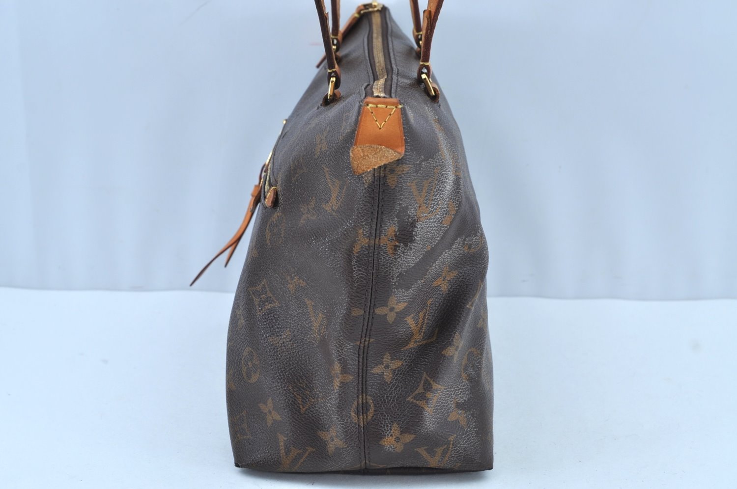 Authentic Louis Vuitton Monogram Iena PM Shoulder Tote Bag M42268 LV 1685H