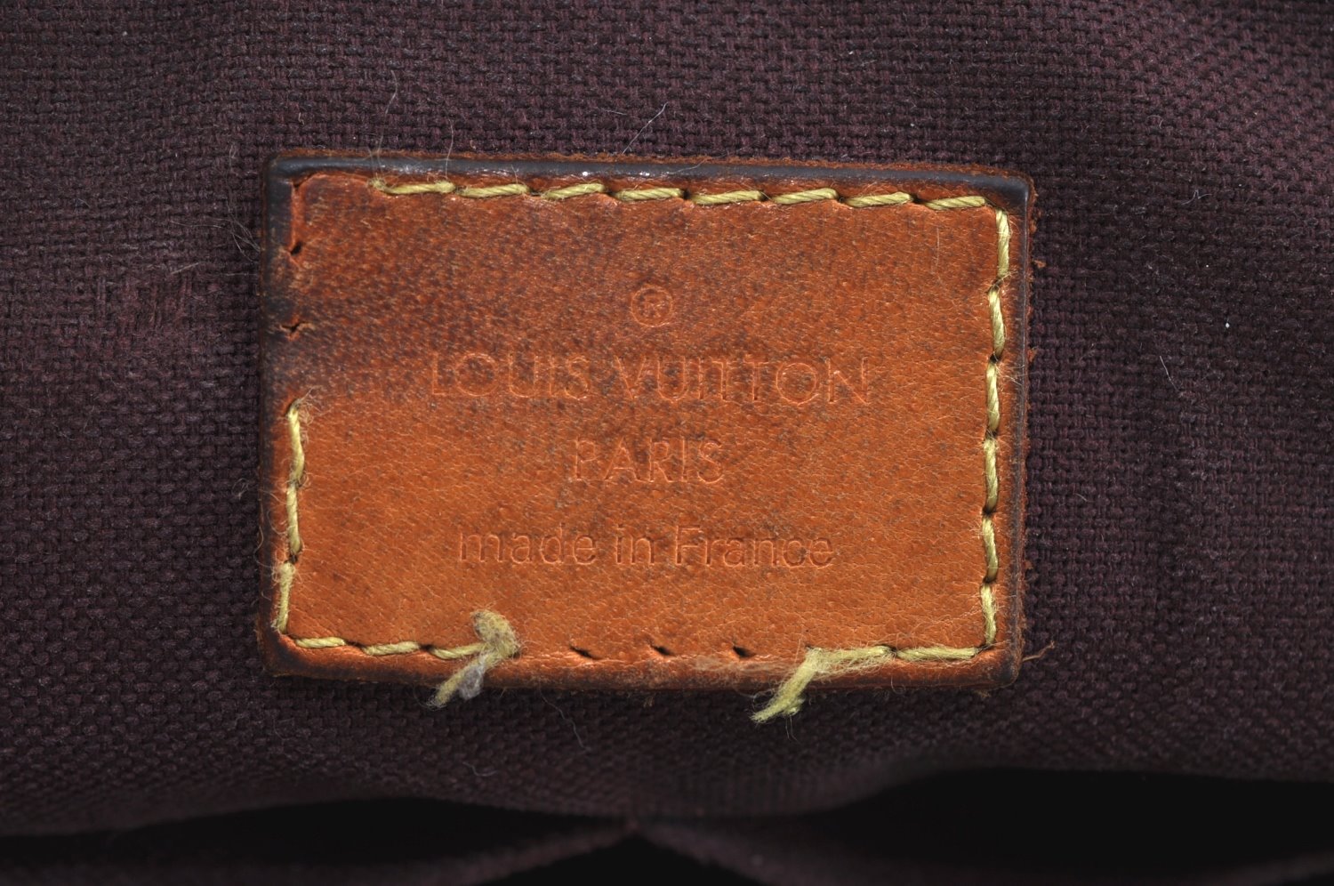 Authentic Louis Vuitton Monogram Iena PM Shoulder Tote Bag M42268 LV 1685H