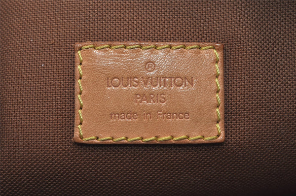 Auth Louis Vuitton Monogram Pochette Bosphore Shoulder Cross Bag M40044 LV 1686I