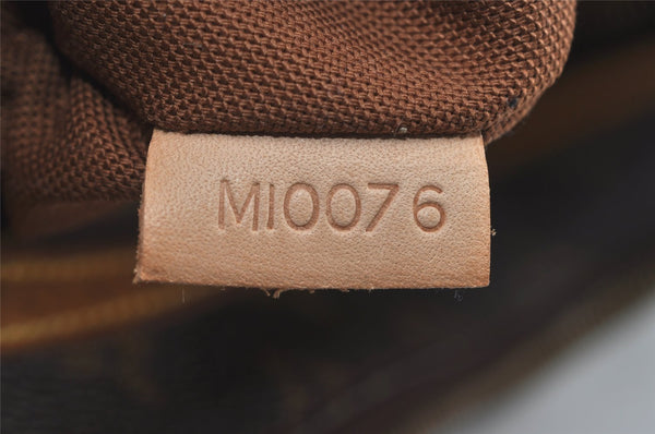 Auth Louis Vuitton Monogram Pochette Bosphore Shoulder Cross Bag M40044 LV 1686I