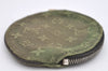 Authentic Louis Vuitton Monogram Mini Porte Monnaie Rond Coin Purse Green 1686K