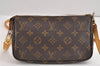 Authentic Louis Vuitton Monogram Pochette Accessoires Shoulder Cross Pouch 1688J