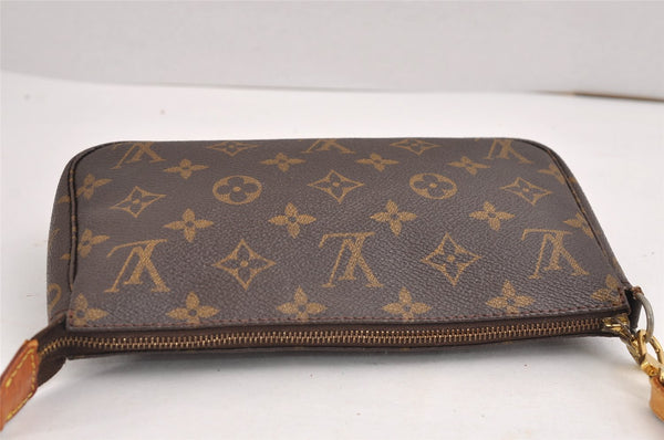 Authentic Louis Vuitton Monogram Pochette Accessoires Shoulder Cross Pouch 1688J