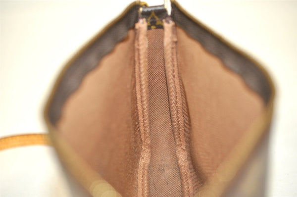 Authentic Louis Vuitton Monogram Pochette Accessoires Shoulder Cross Pouch 1688J