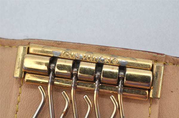 Auth Louis Vuitton Monogram Multicolor Multicles 4 Key Case M60043 White 1689K