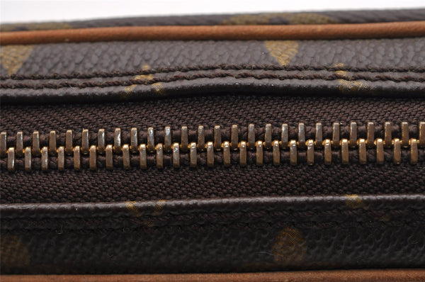 Authentic Louis Vuitton Monogram Marly Dragonne PM M51827 Clutch Hand Bag 1690I