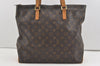 Authentic Louis Vuitton Monogram Cabas Mezzo Shoulder Tote Bag M51151 LV 1690J