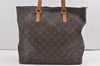 Authentic Louis Vuitton Monogram Cabas Mezzo Shoulder Tote Bag M51151 LV 1690J