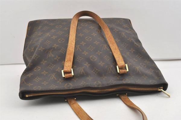 Authentic Louis Vuitton Monogram Cabas Mezzo Shoulder Tote Bag M51151 LV 1690J