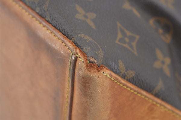 Authentic Louis Vuitton Monogram Cabas Mezzo Shoulder Tote Bag M51151 LV 1690J