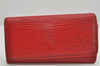 Authentic Louis Vuitton Epi Multicles 4 Key Case Red M63827 LV 1690K