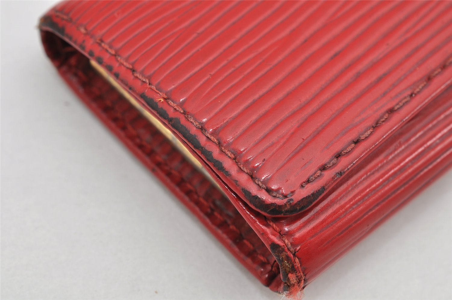 Authentic Louis Vuitton Epi Multicles 4 Key Case Red M63827 LV 1690K