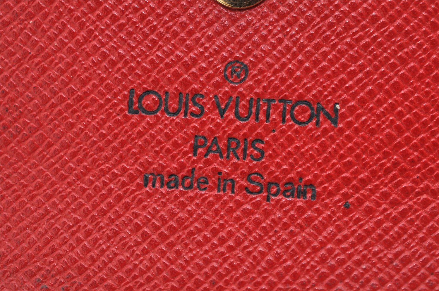Authentic Louis Vuitton Epi Multicles 4 Key Case Red M63827 LV 1690K