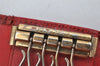 Authentic Louis Vuitton Epi Multicles 4 Key Case Red M63827 LV 1690K