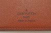 Authentic Louis Vuitton Monogram Porte Valeurs Cartes Credit M61823 Wallet 1691K