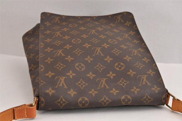 Authentic Louis Vuitton Monogram Musette Shoulder Cross Body Bag M51256 LV 1692J