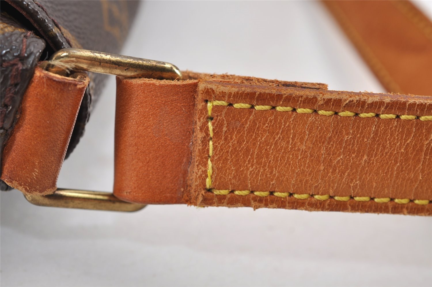 Authentic Louis Vuitton Monogram Musette Shoulder Cross Body Bag M51256 LV 1692J