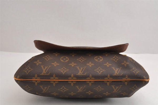 Authentic Louis Vuitton Monogram Musette Shoulder Cross Body Bag M51256 LV 1692J