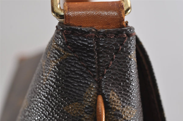 Authentic Louis Vuitton Monogram Musette Shoulder Cross Body Bag M51256 LV 1692J