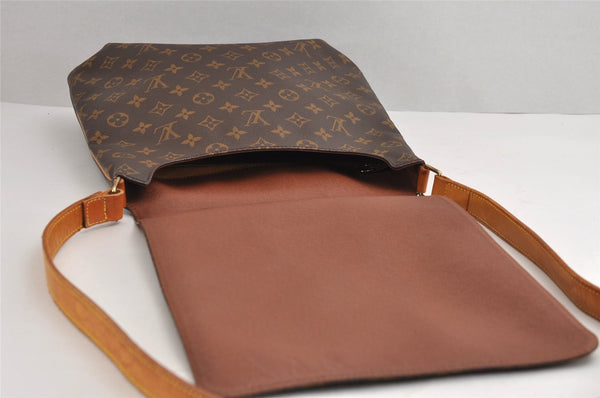 Authentic Louis Vuitton Monogram Musette Shoulder Cross Body Bag M51256 LV 1692J