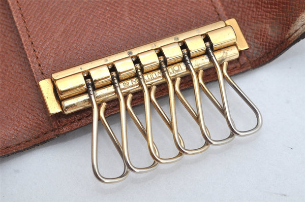 Authentic Louis Vuitton Monogram Multicles 6 Six Hooks Key Case M62630 LV 1692K