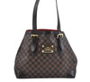 Authentic Louis Vuitton Damier Hampstead MM Shoulder Tote Bag N51204 Junk 1693J
