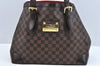 Authentic Louis Vuitton Damier Hampstead MM Shoulder Tote Bag N51204 Junk 1693J
