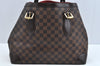 Authentic Louis Vuitton Damier Hampstead MM Shoulder Tote Bag N51204 Junk 1693J