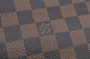 Authentic Louis Vuitton Damier Hampstead MM Shoulder Tote Bag N51204 Junk 1693J