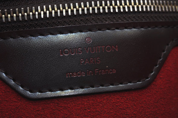 Authentic Louis Vuitton Damier Hampstead MM Shoulder Tote Bag N51204 Junk 1693J