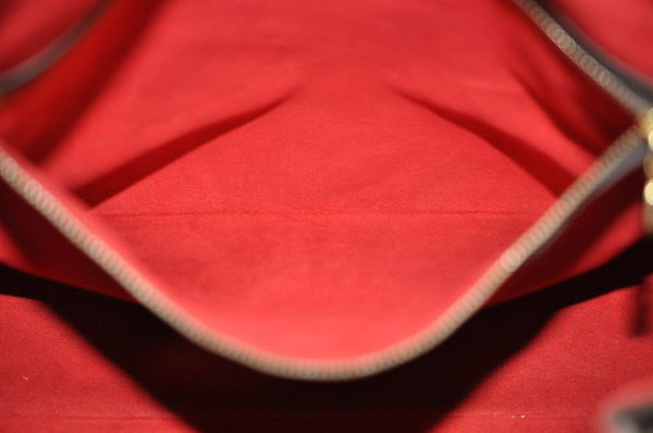 Authentic Louis Vuitton Damier Hampstead MM Shoulder Tote Bag N51204 Junk 1693J