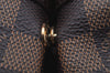 Authentic Louis Vuitton Damier Hampstead MM Shoulder Tote Bag N51204 Junk 1693J