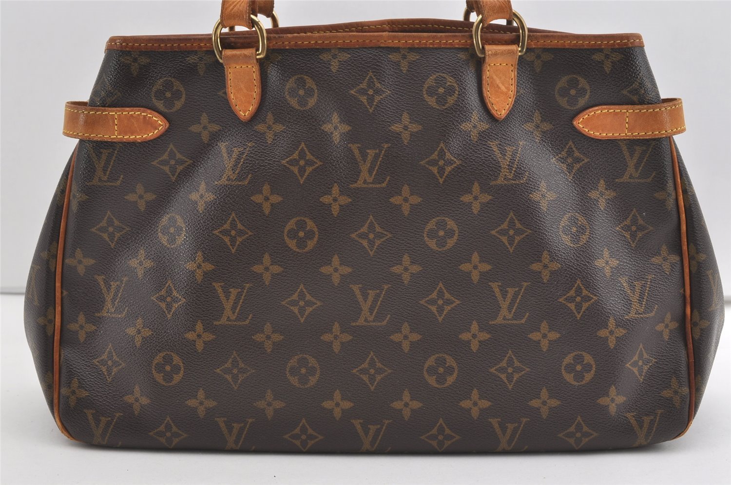Authentic Louis Vuitton Monogram Batignolles Horizontal Tote Bag M51154 LV 1694J