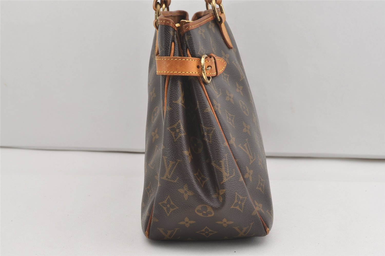 Authentic Louis Vuitton Monogram Batignolles Horizontal Tote Bag M51154 LV 1694J